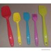 Premium 5-piece Silicone Spatula Set by Silicone World - Durable and BPA-free Utensils - Amazing Colorful and Dishwasher Safe Scraper Kit - Heat-resistant and Eco-friendly Cooking Accessories - B01MQ4KJ9G